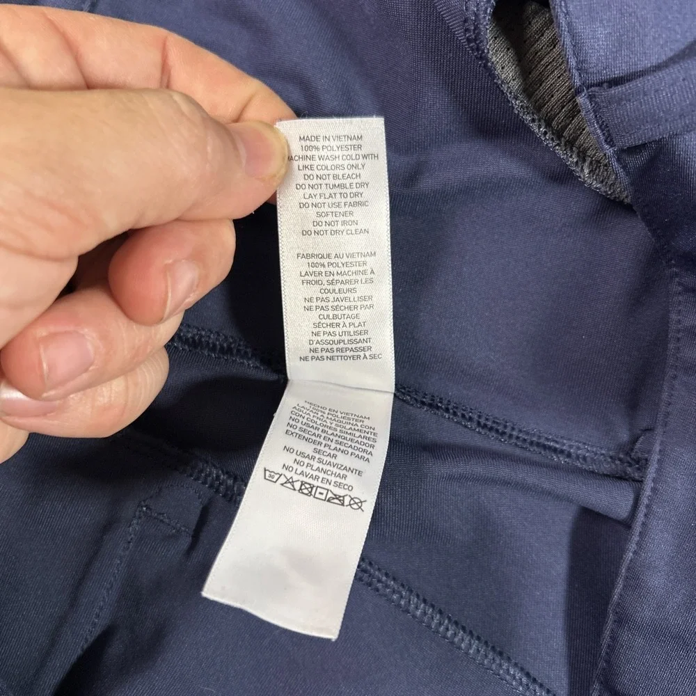 Rhone Commuter Pants Men's 34x29 Blue 5 Pocket Performance Stretch